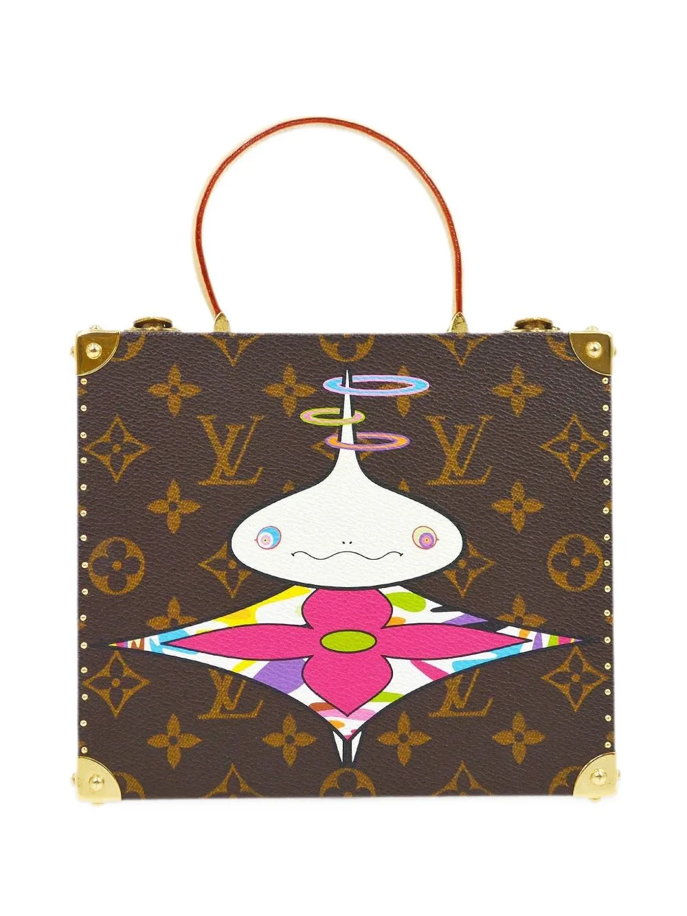 Louis Vuitton Pre-Owned x Takashi Murakami Onion Head Jewelry Box by Louis Vuitton Pre-Owned