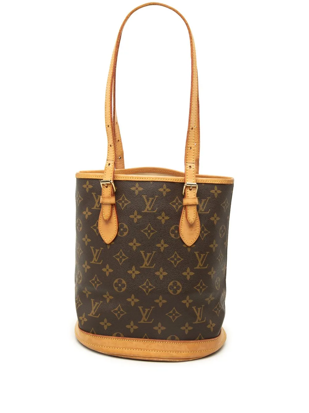 1998 Monogram Petit Bucket Bag by Louis Vuitton Pre-Owned