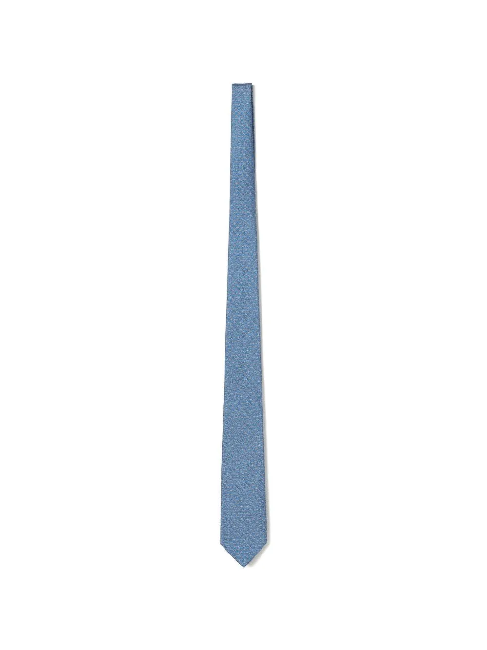 Geometric-Print Silk Tie by Luigi Borrelli