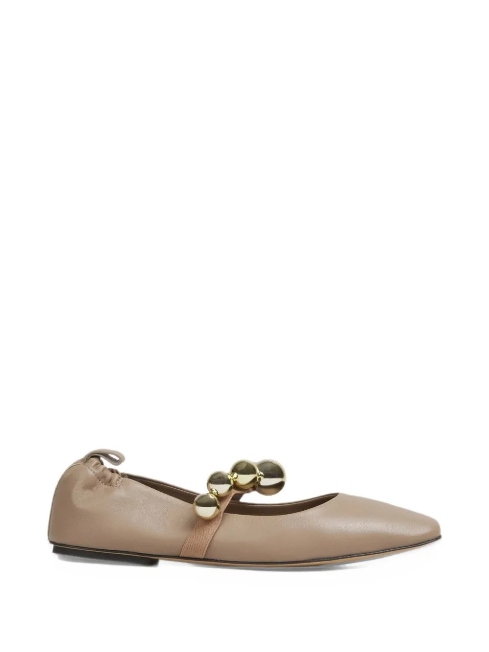 Flamenco Sphere-Embellished Ballet Flats by Souliers Martinez