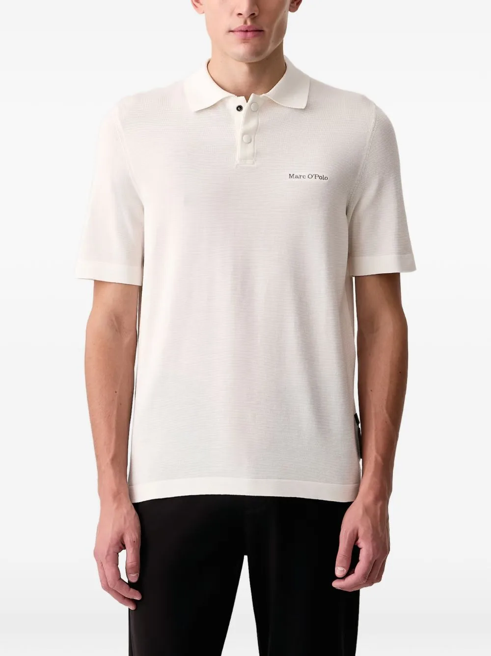 Marc O'Polo x DFB Travel Short-Sleeve Polo Shirt by Marc O'Polo
