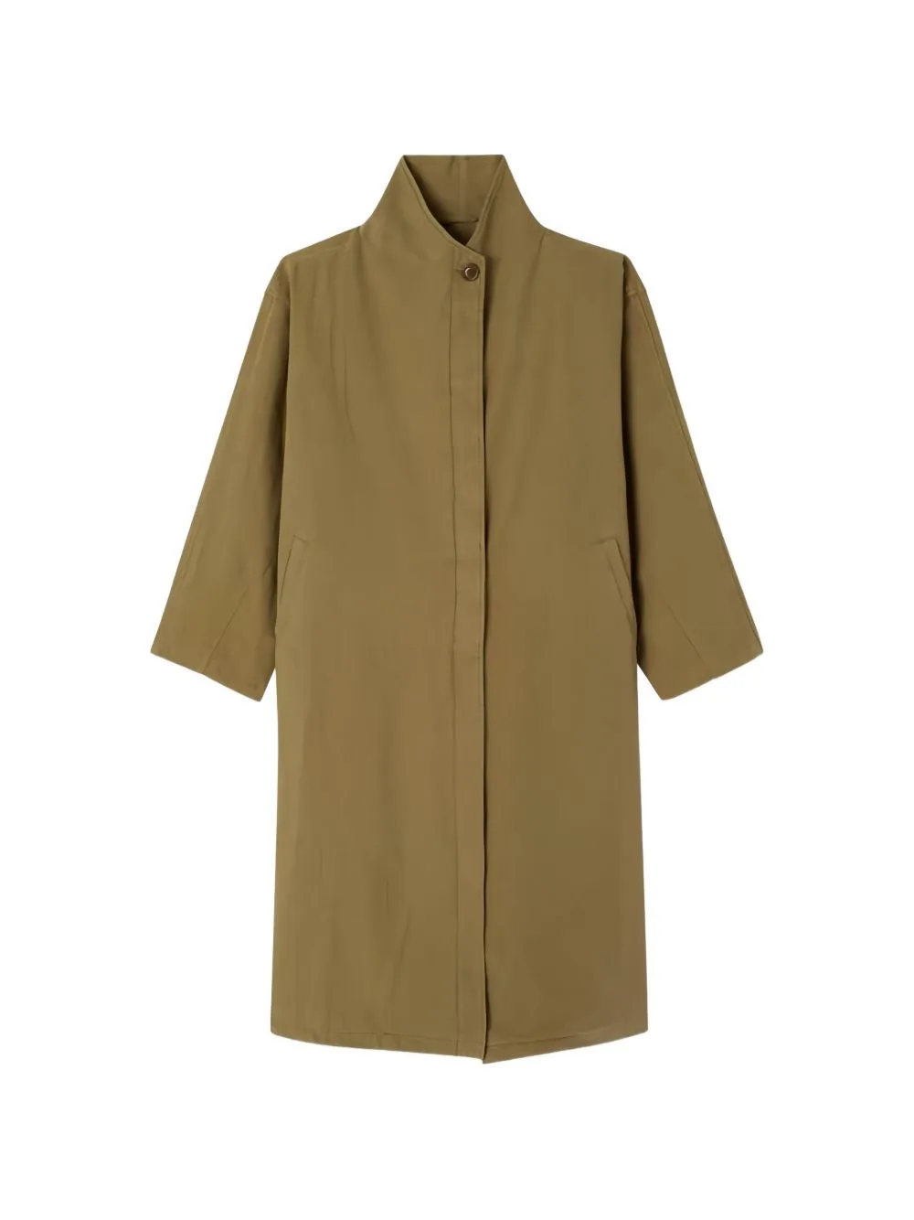 Namaz High-Neck Button-Up Jacket by American Vintage