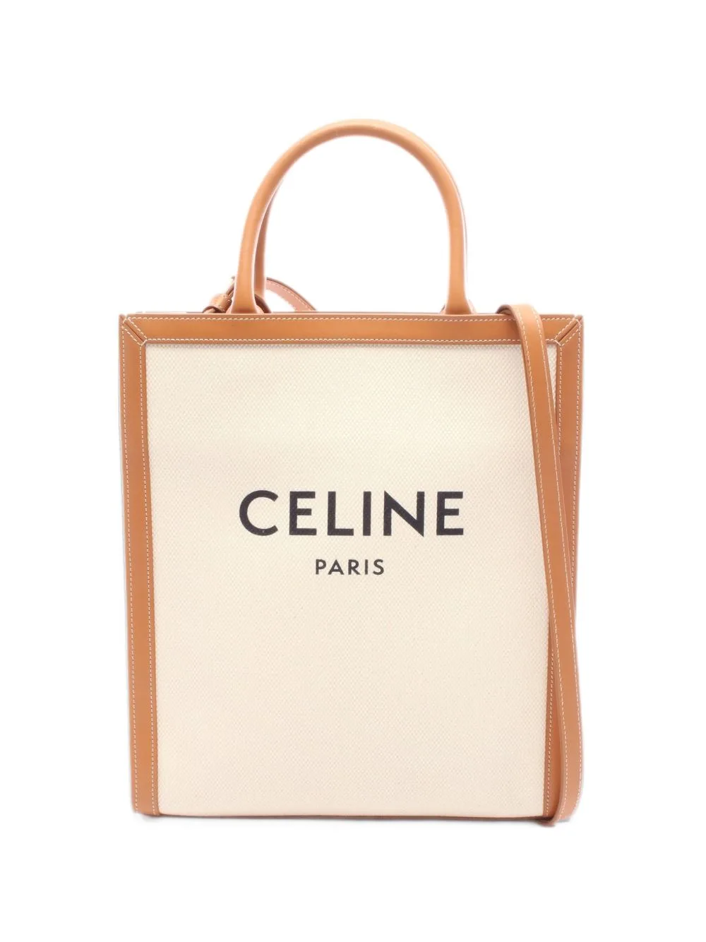 2010s Small Vertical Cabas Tote Bag by Celine Pre-Owned