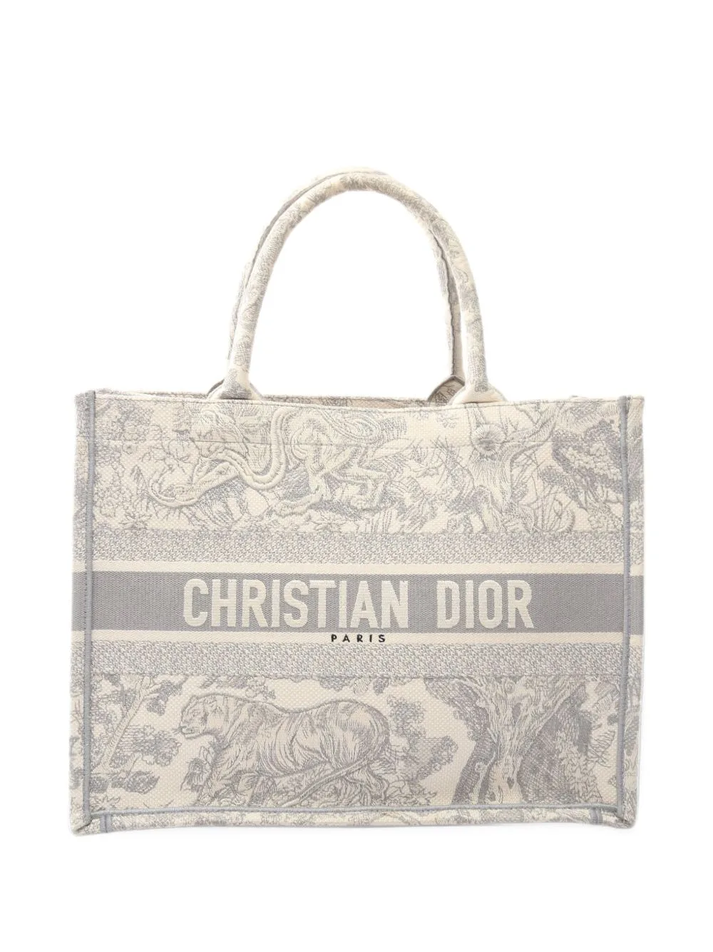 Toile De Jouy Book Tote Bag by Christian Dior Pre-Owned