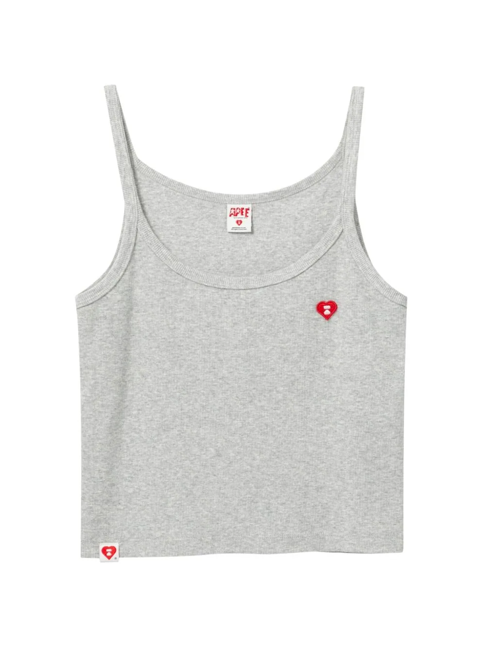 Heart Logo Patch Cami Top by APEE™ by *A BATHING APE®