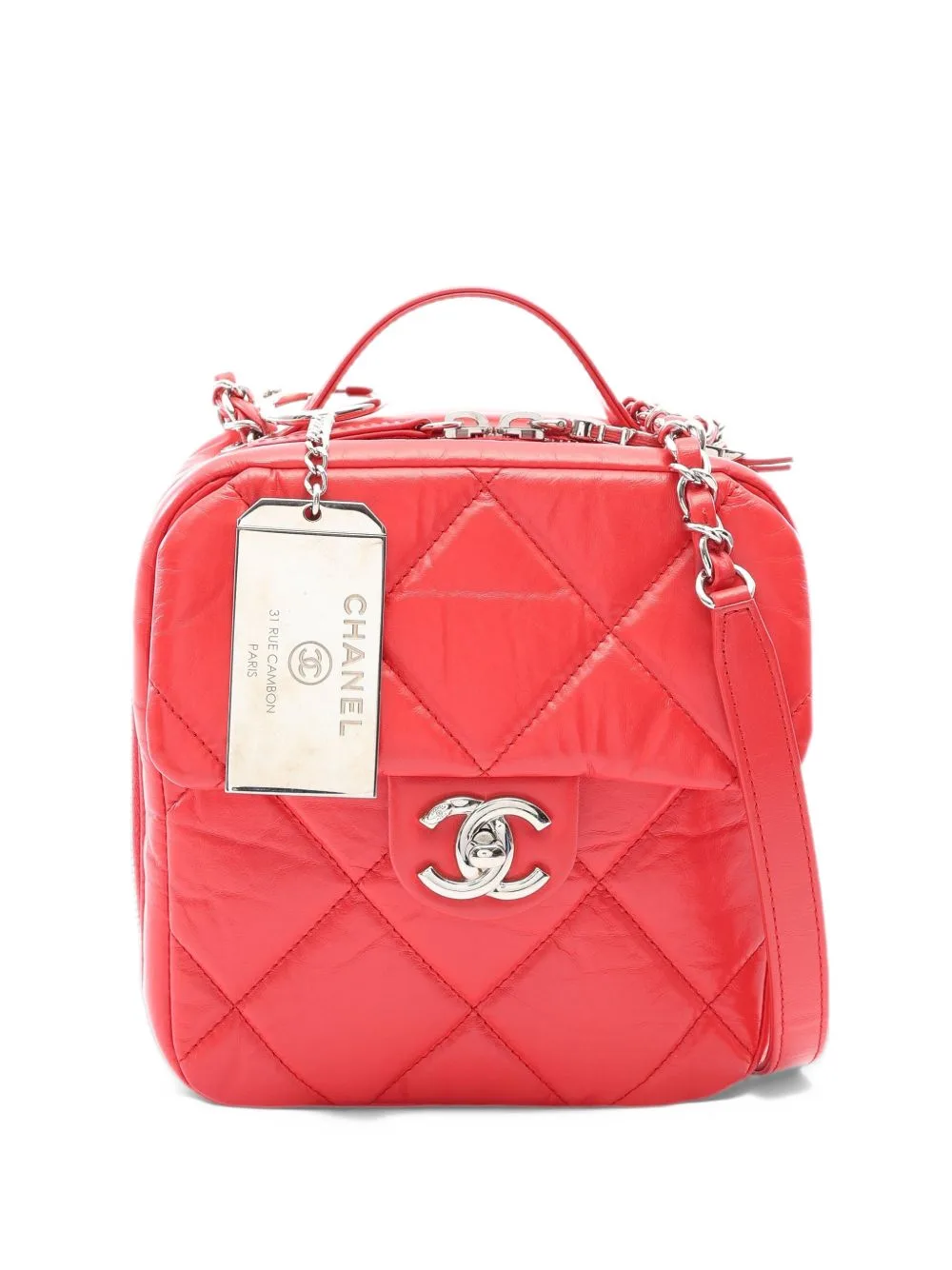 2019 Matelassé Chain Satchel Bag by CHANEL Pre-Owned