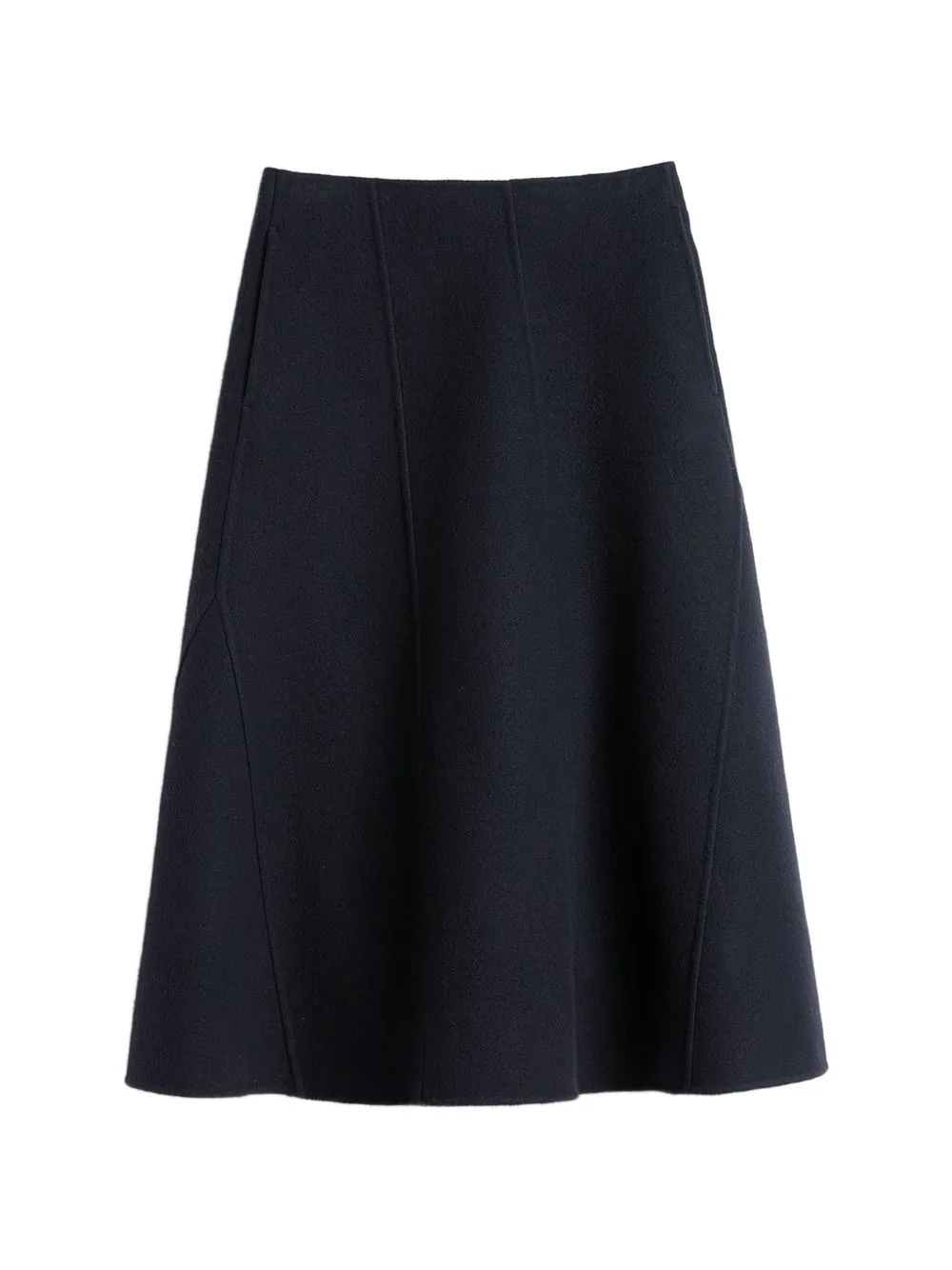 Panelled A-Line Midi Skirt by Jil Sander