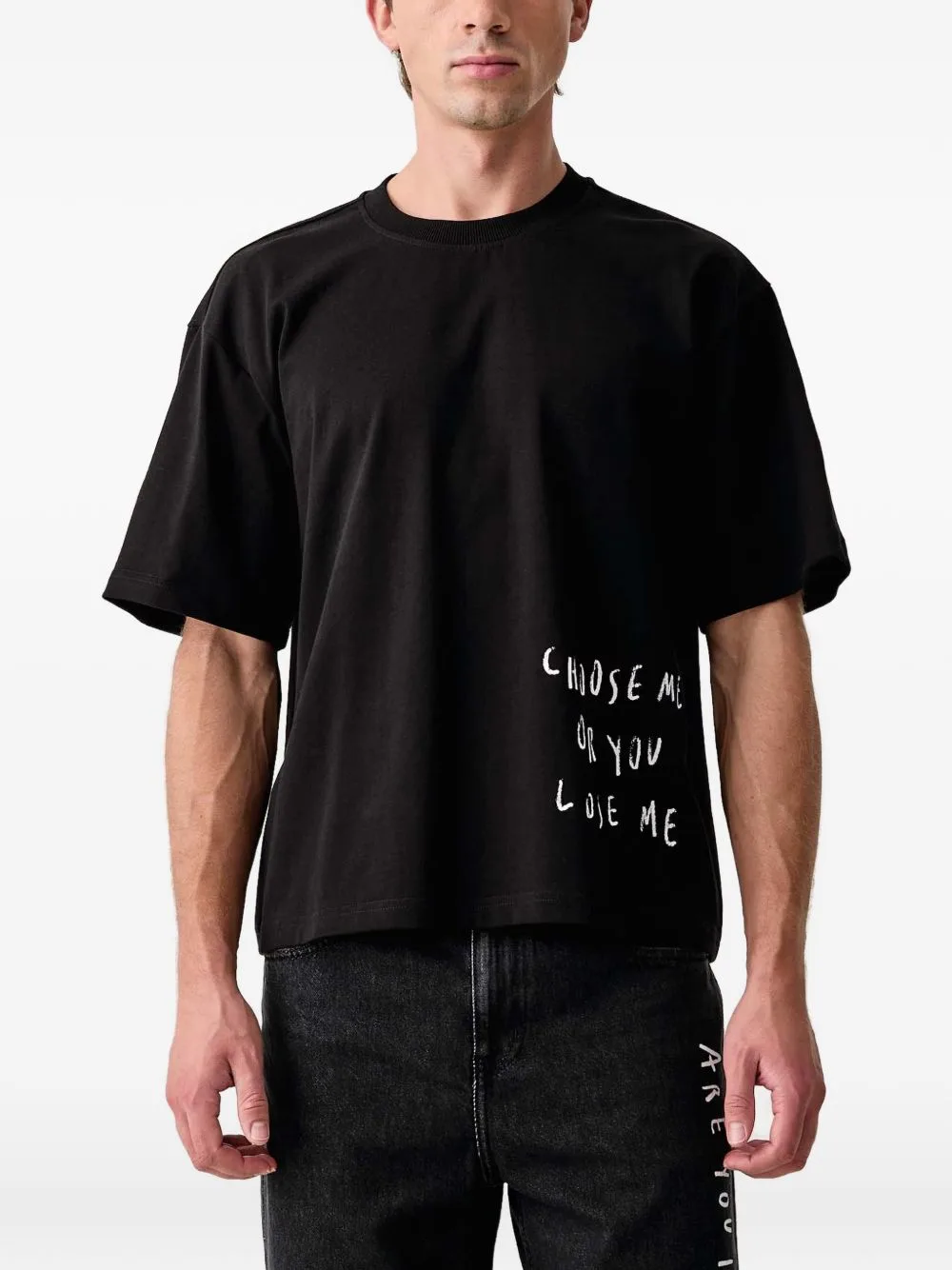 Karl Lagerfeld Jeans x Pietro Terzini Slogan-Print T-Shirt by Karl Lagerfeld Jeans