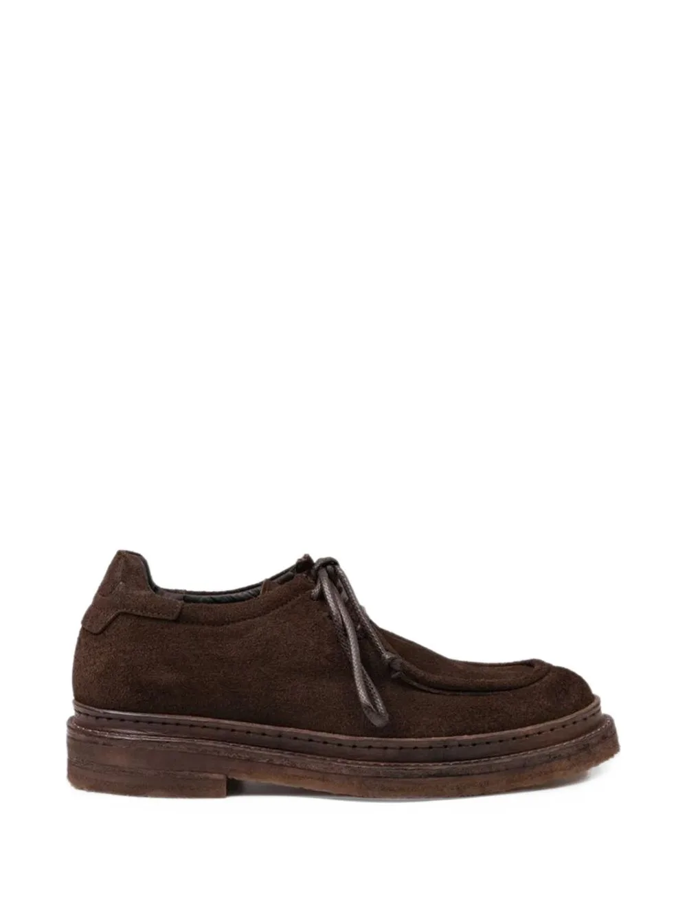 Suede Lace-Up Derby Shoes by Ernesto Dolani