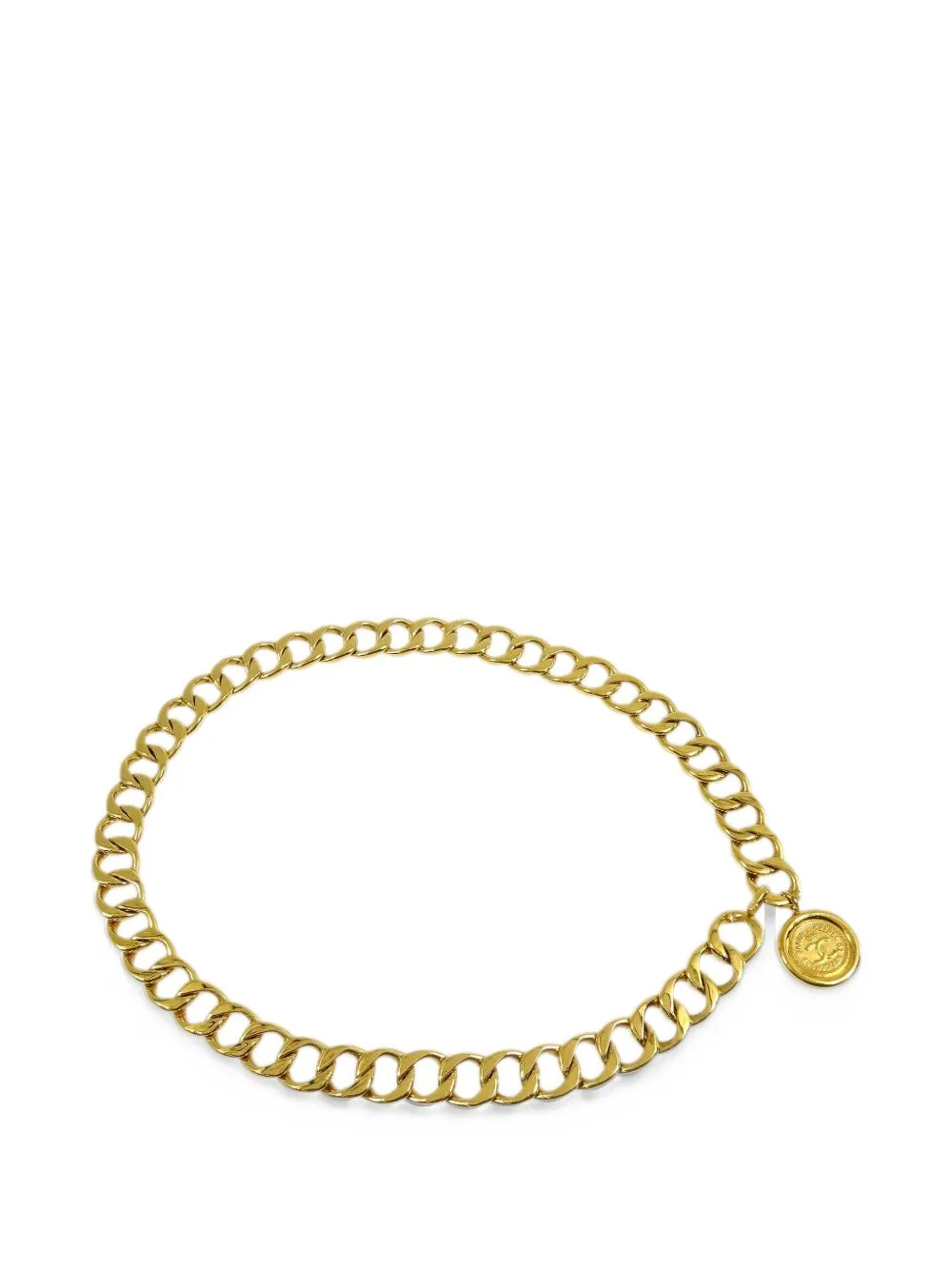 Medallion Chain Belt by CHANEL Pre-Owned