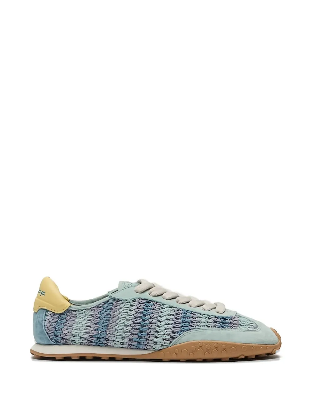 Woven Lace-Up Sneakers by Hoff