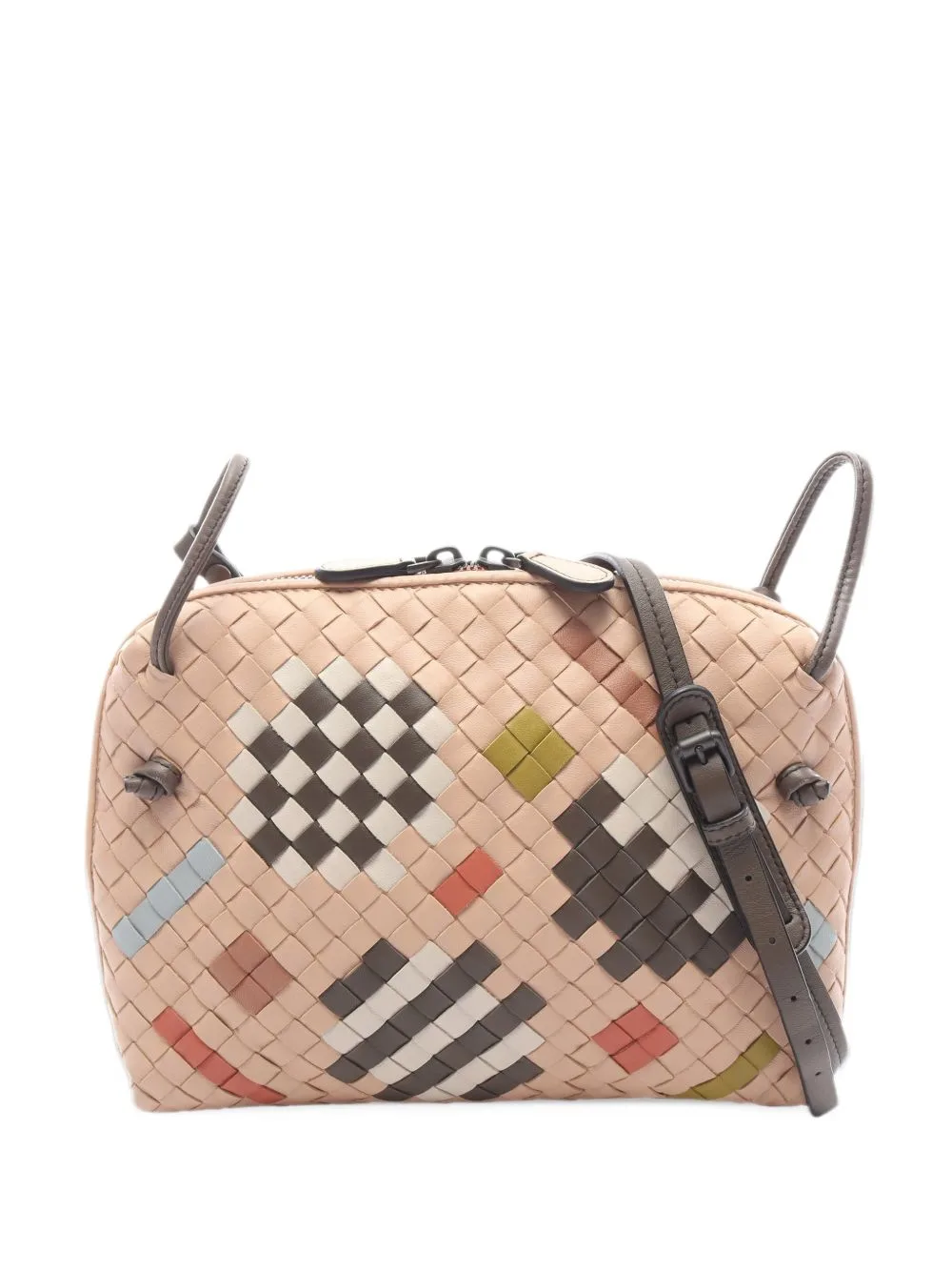 2010s Intrecciato Abstract Shoulder Bag by Bottega Veneta Pre-Owned
