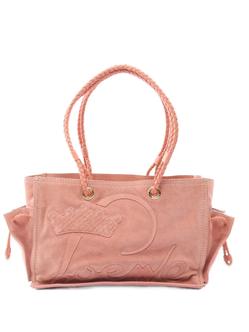 2000s Logo-Embroidered Tote Bag by Loewe Pre-Owned