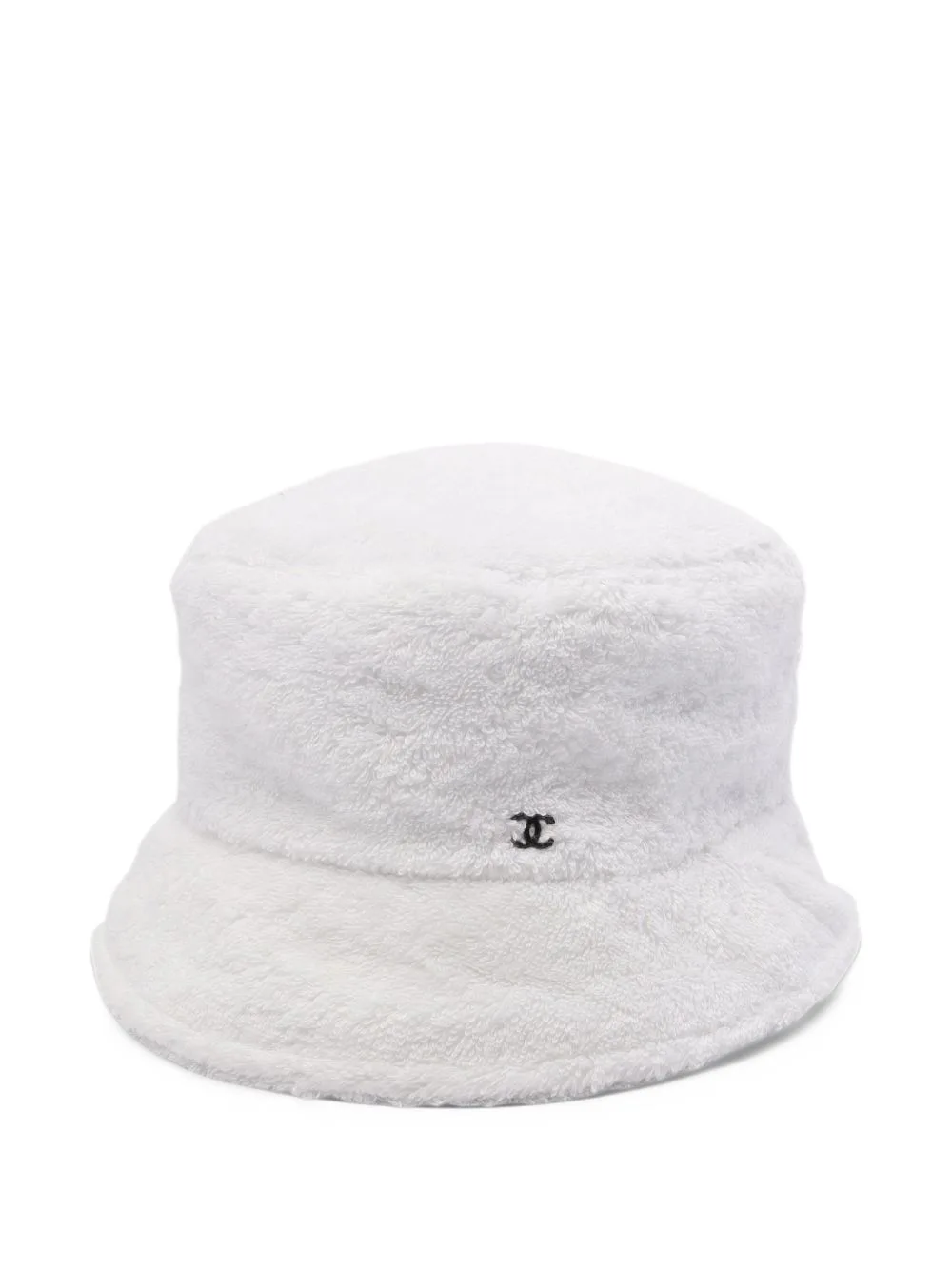1986-1988 Coco Mark Terrycloth Bucket Hat by CHANEL Pre-Owned
