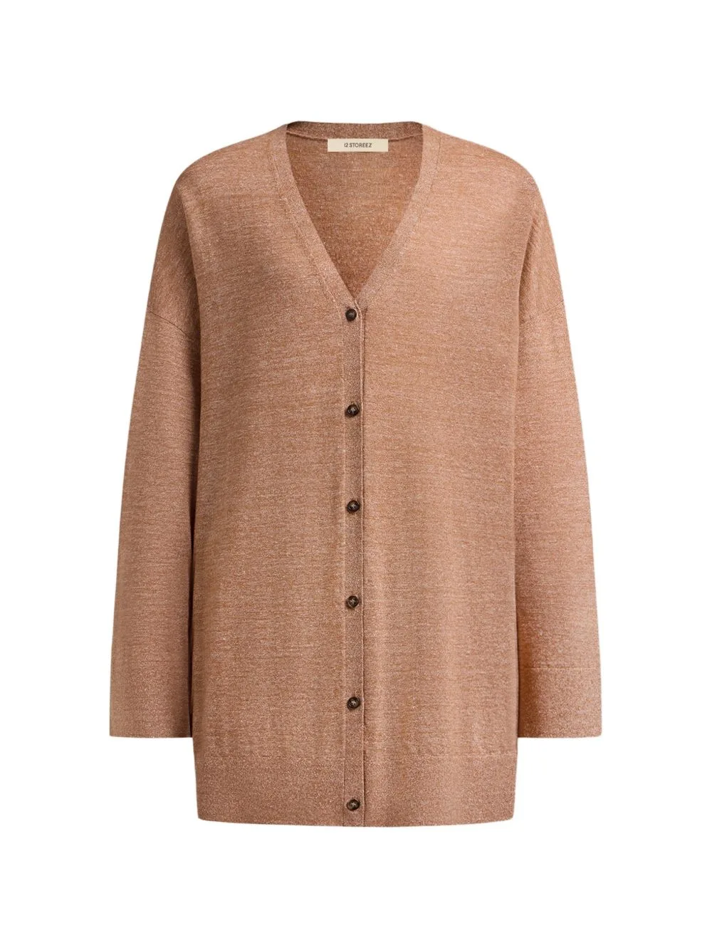 V-Neck Buttoned Cardigan by 12 STOREEZ