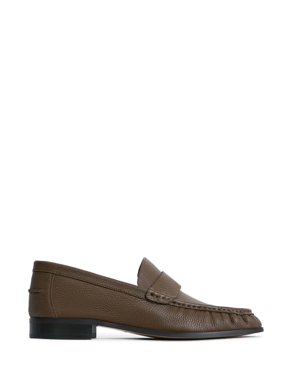 Grained Leather Loafers by 12 STOREEZ