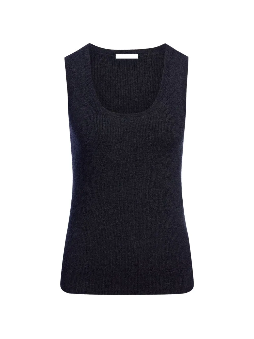 Ribbed-Knit Wool Tank Top by 12 STOREEZ