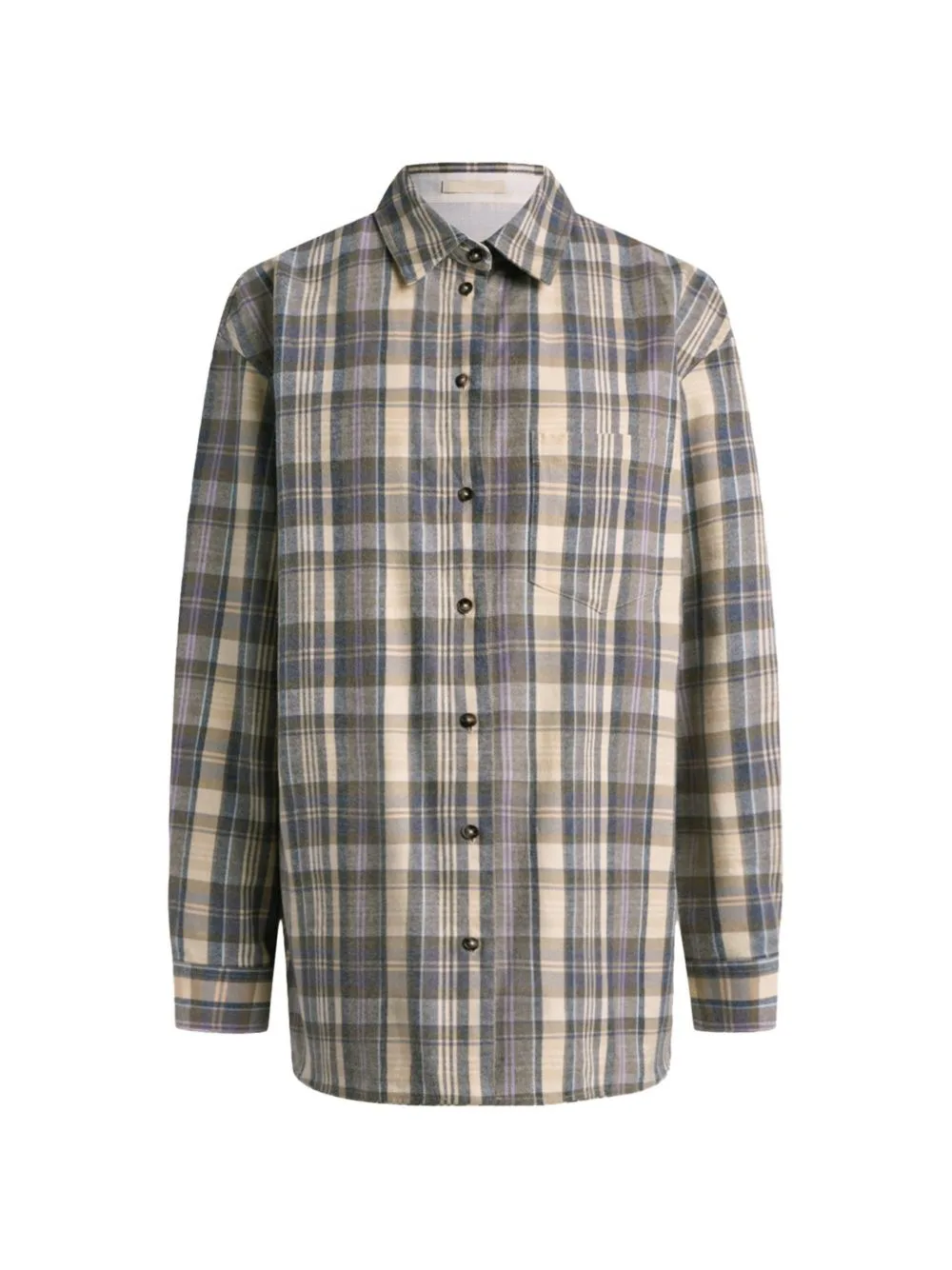 Marilyn Check-Pattern Shirt by 12 STOREEZ