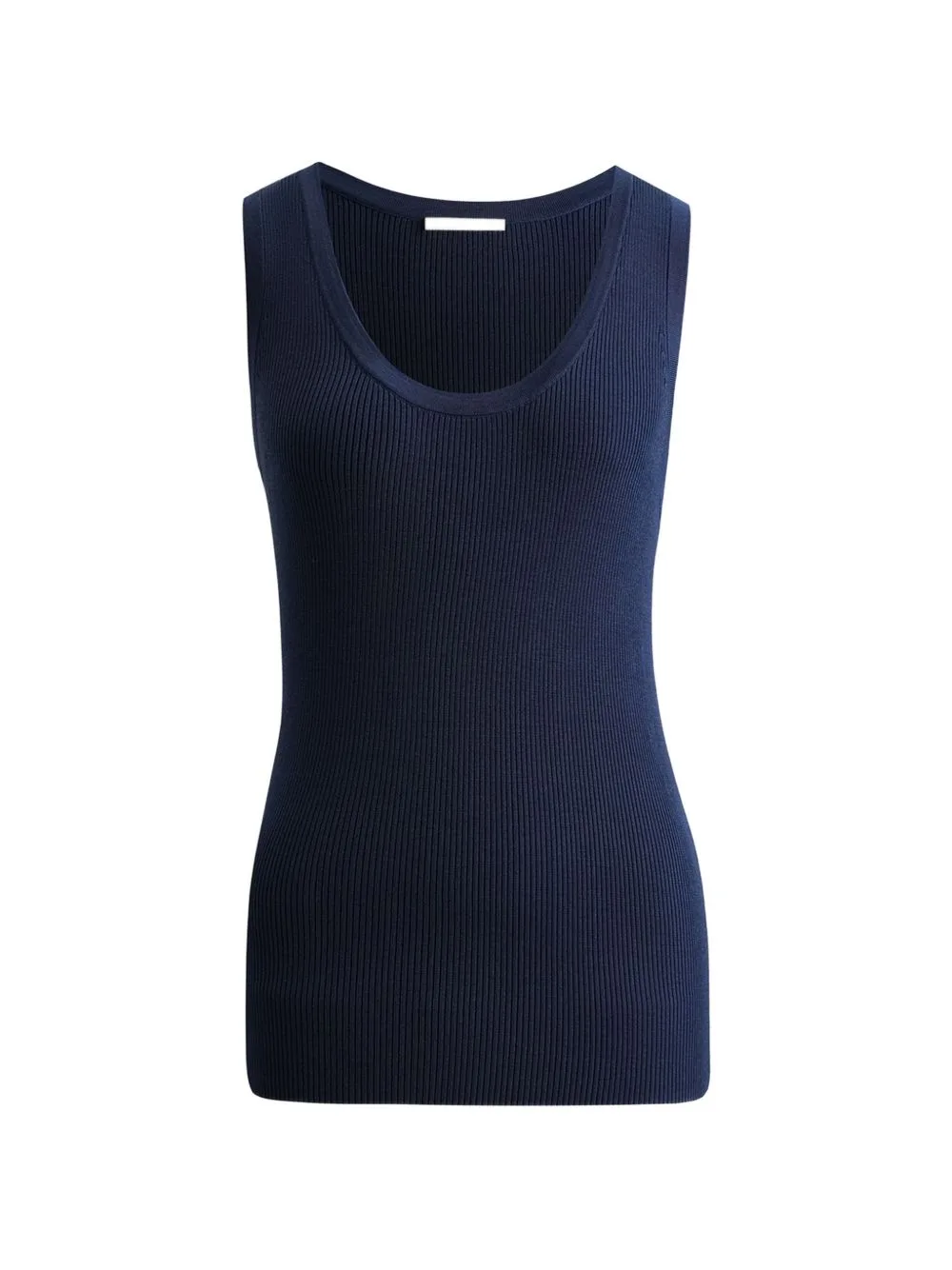 Zoe Ribbed-Knit Tank Top by 12 STOREEZ
