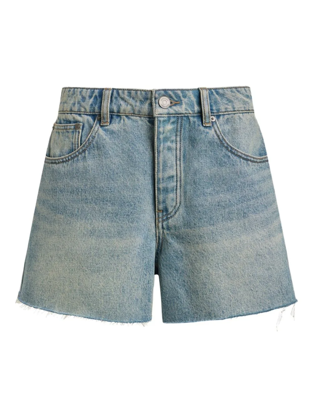 Raw-Cut Denim Shorts by 12 STOREEZ