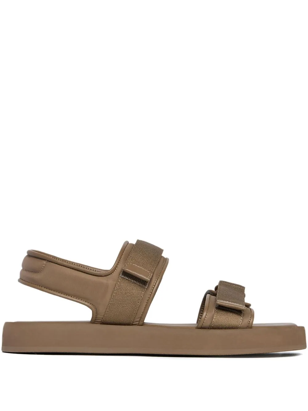 Double-Strap Flat Sandals by 12 STOREEZ