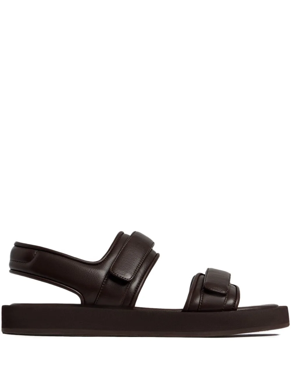 Slingback Leather Sandals by 12 STOREEZ