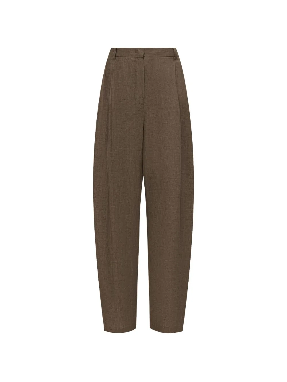 Affogato Pleated Linen Trousers by 12 STOREEZ