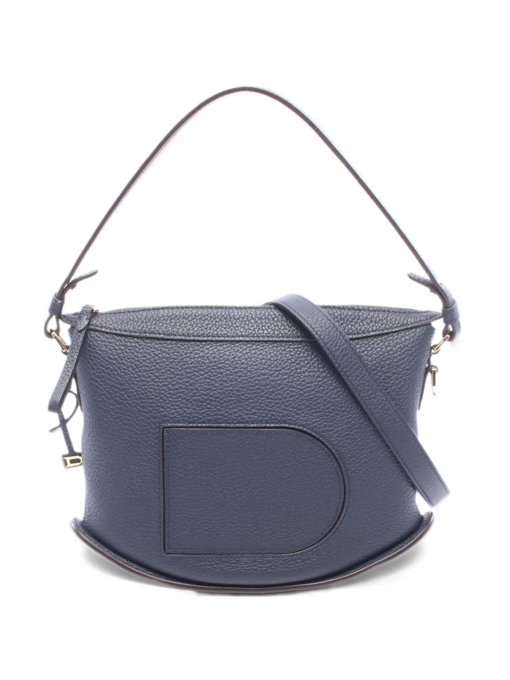 2010s Pin Swing Leather Shoulder Bag by Delvaux