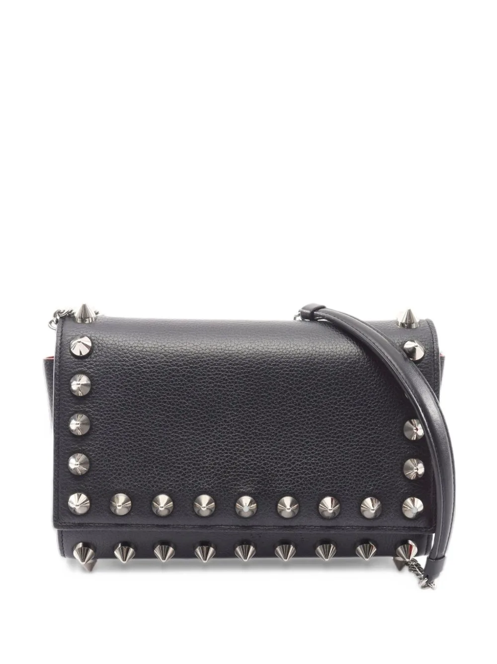 2000s Paloma Spiked Shoulder Bag by Christian Louboutin Pre-Owned