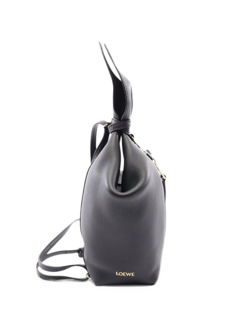 2020s Scarf Leather Backpack by Loewe Pre-Owned