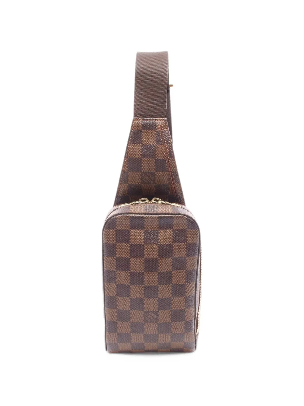 2005 Geronimos Damier Ébène Mini Bag by Louis Vuitton Pre-Owned