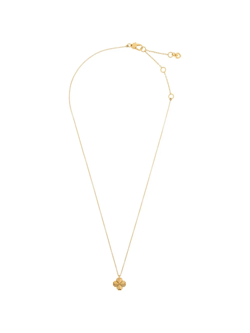 Mini Spade Flower-Pendant Necklace by Kate Spade