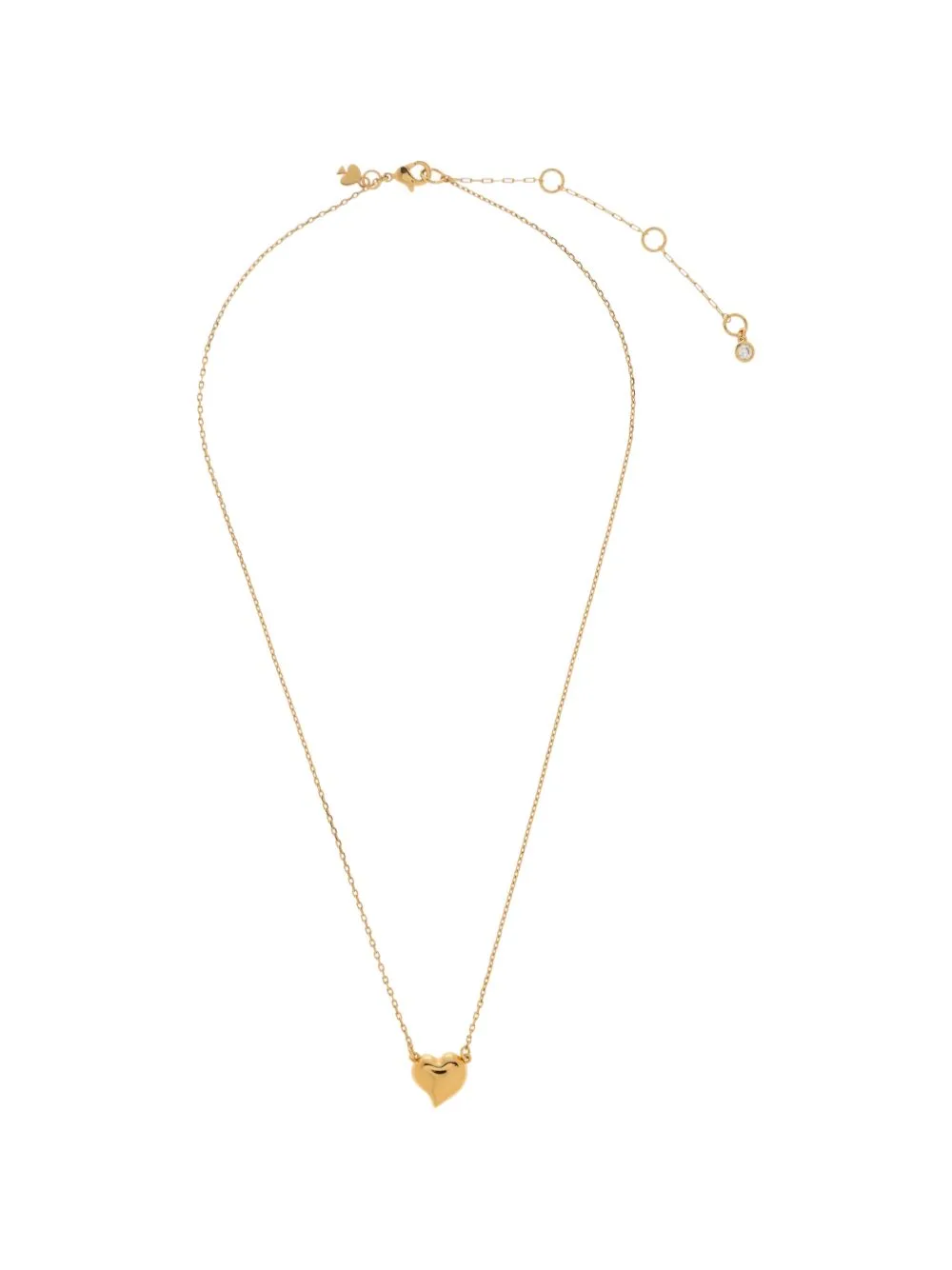 Amour Heart-Shaped Pendant Necklace by Kate Spade