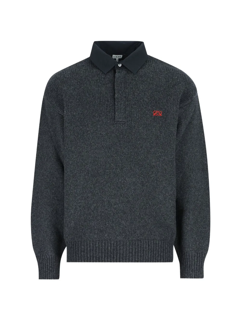 Polo Sweater in Wool by LOEWE