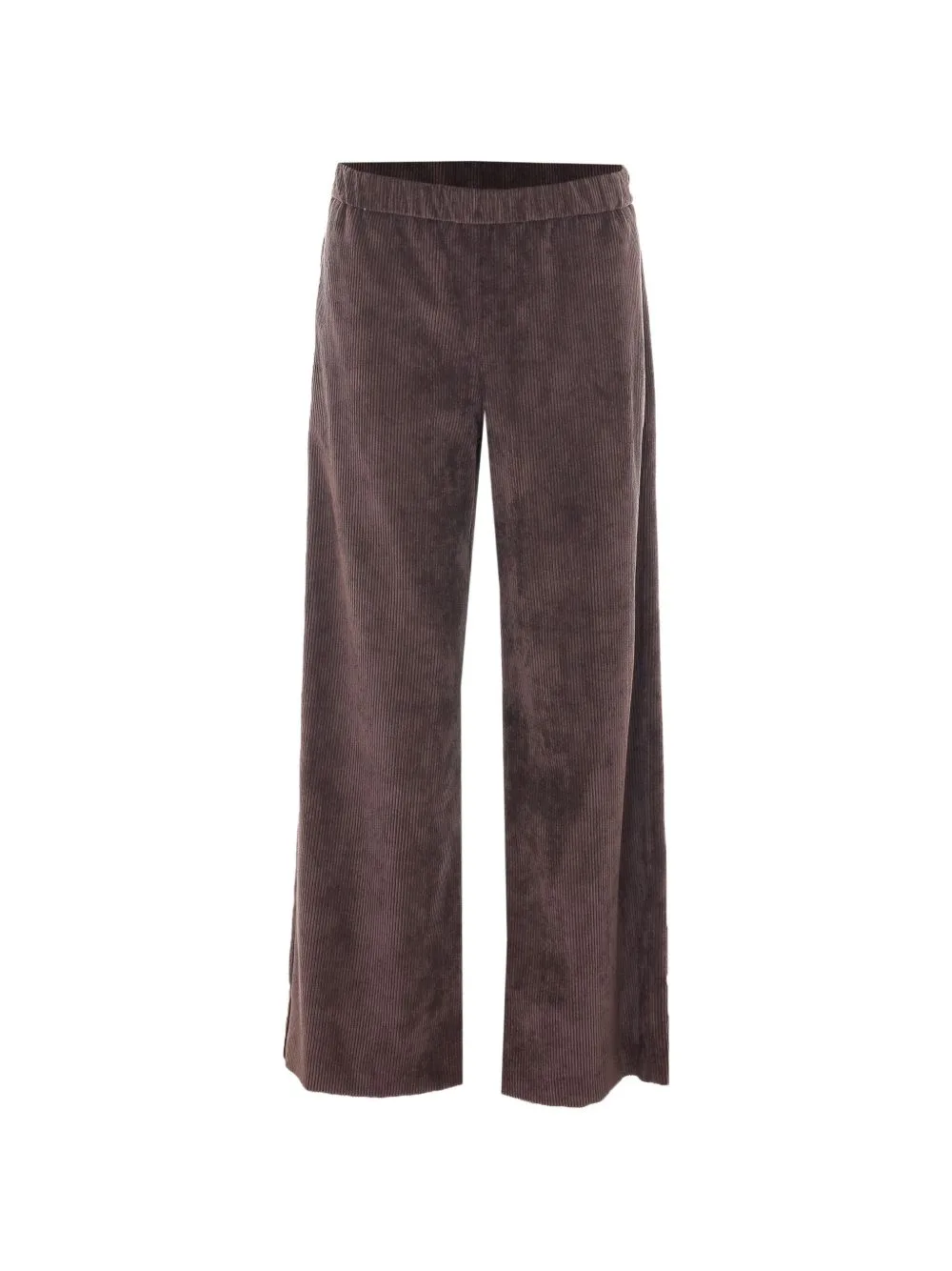 Ribbed Velvet-Effect Wide-Leg Trousers by Rue du Bac