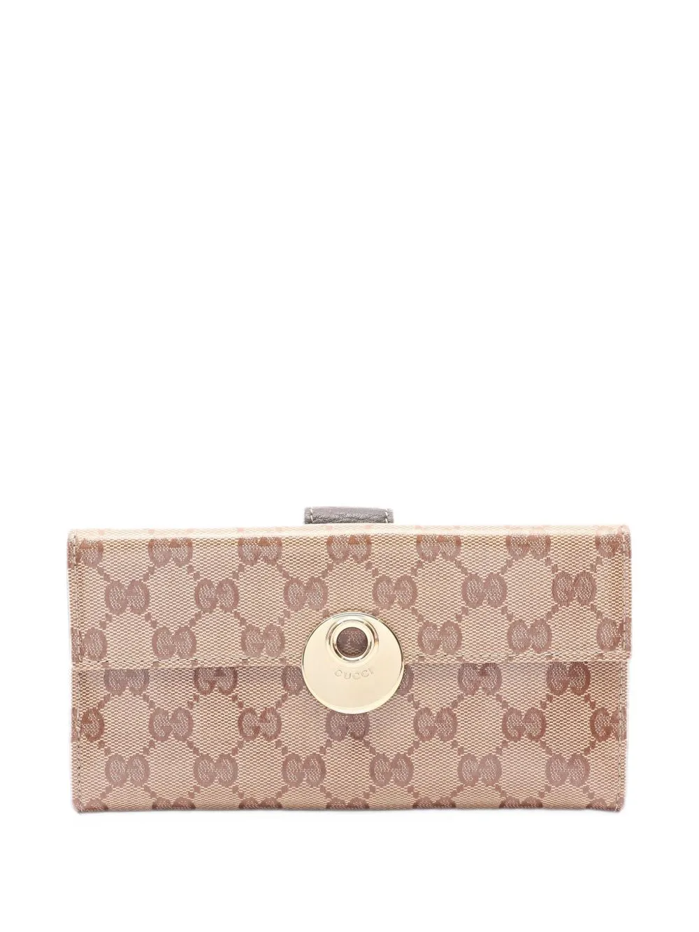 2000s GG Crystal Bi-Fold Wallet by Gucci Pre-Owned