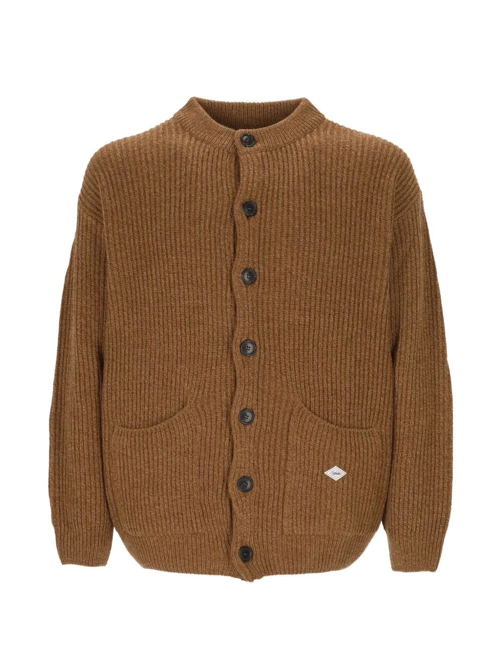 Ribbed-Knit Button-Up Cardigan by Wood Wood
