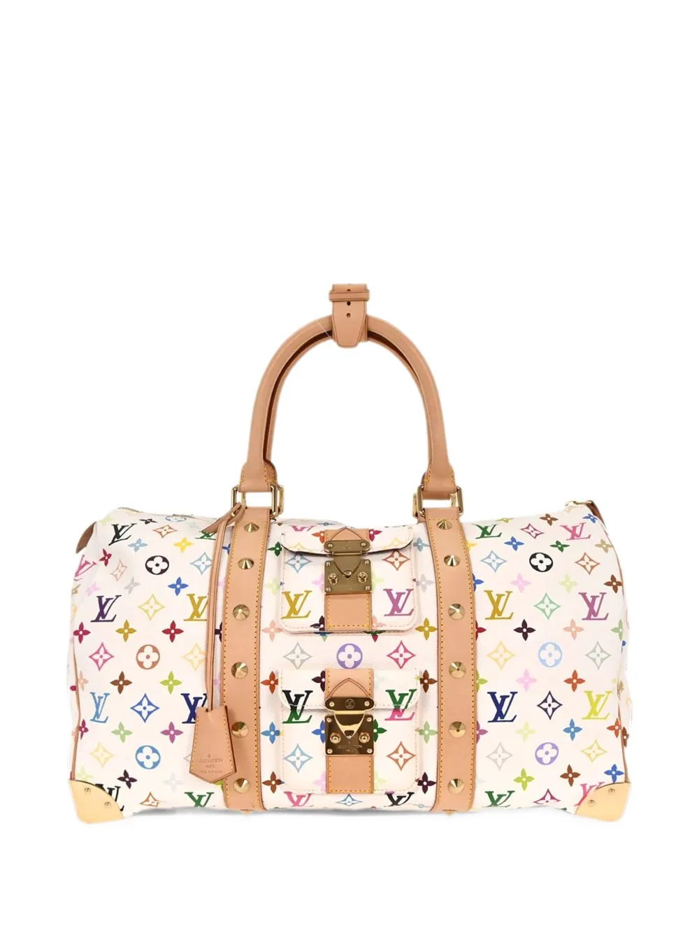 2004 45 Keepall Monogram Multicolor Tote Bag by Louis Vuitton Pre-Owned