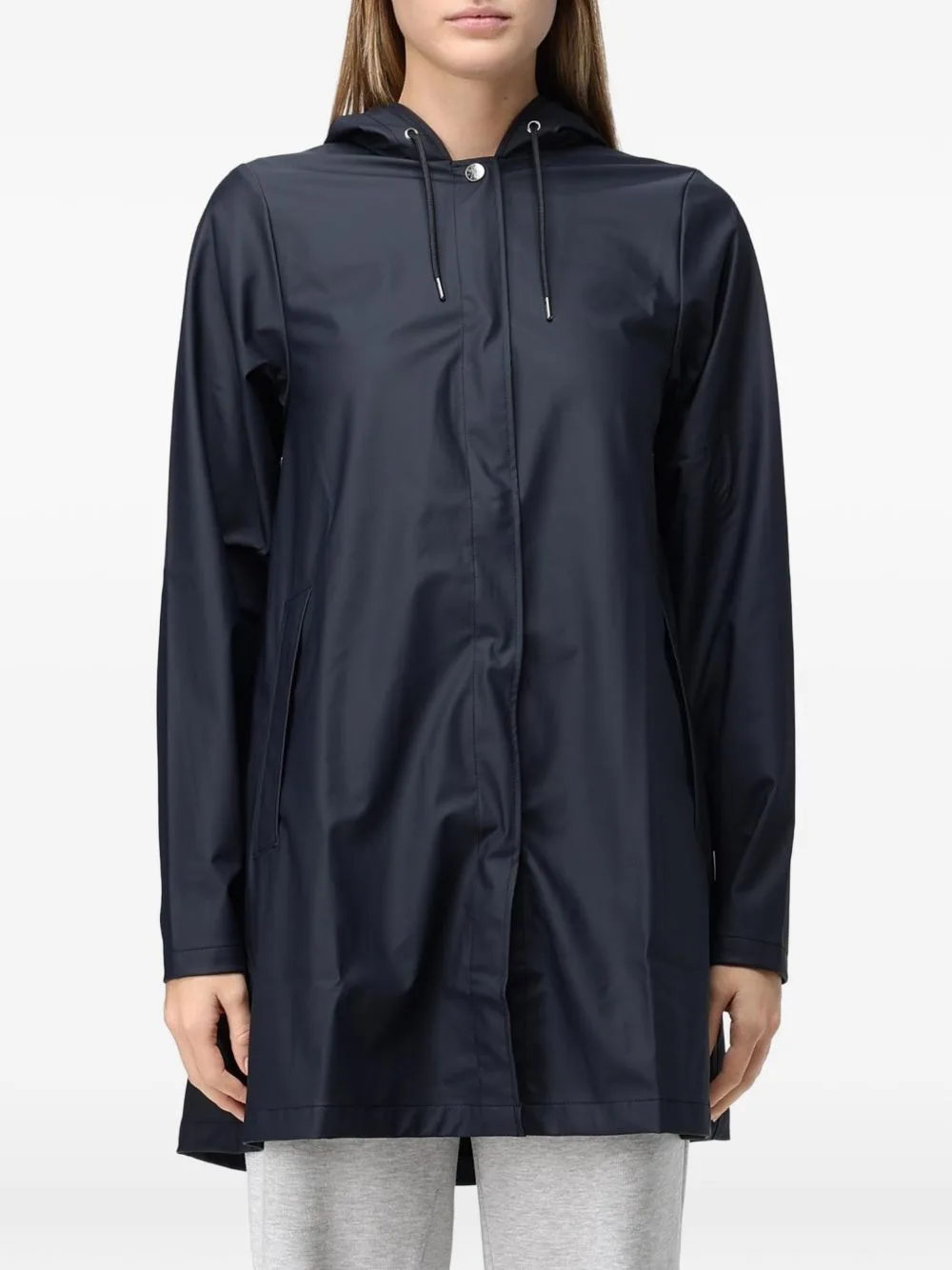 A-Line W Hooded Lightweight Coat by Rains