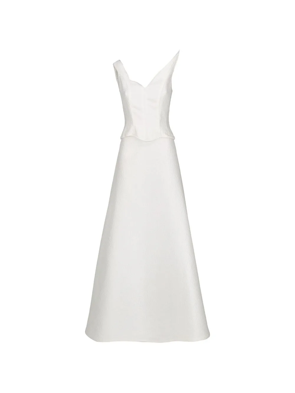 Lace-Up Maxi Dress by Marco Gabrielli Atelier