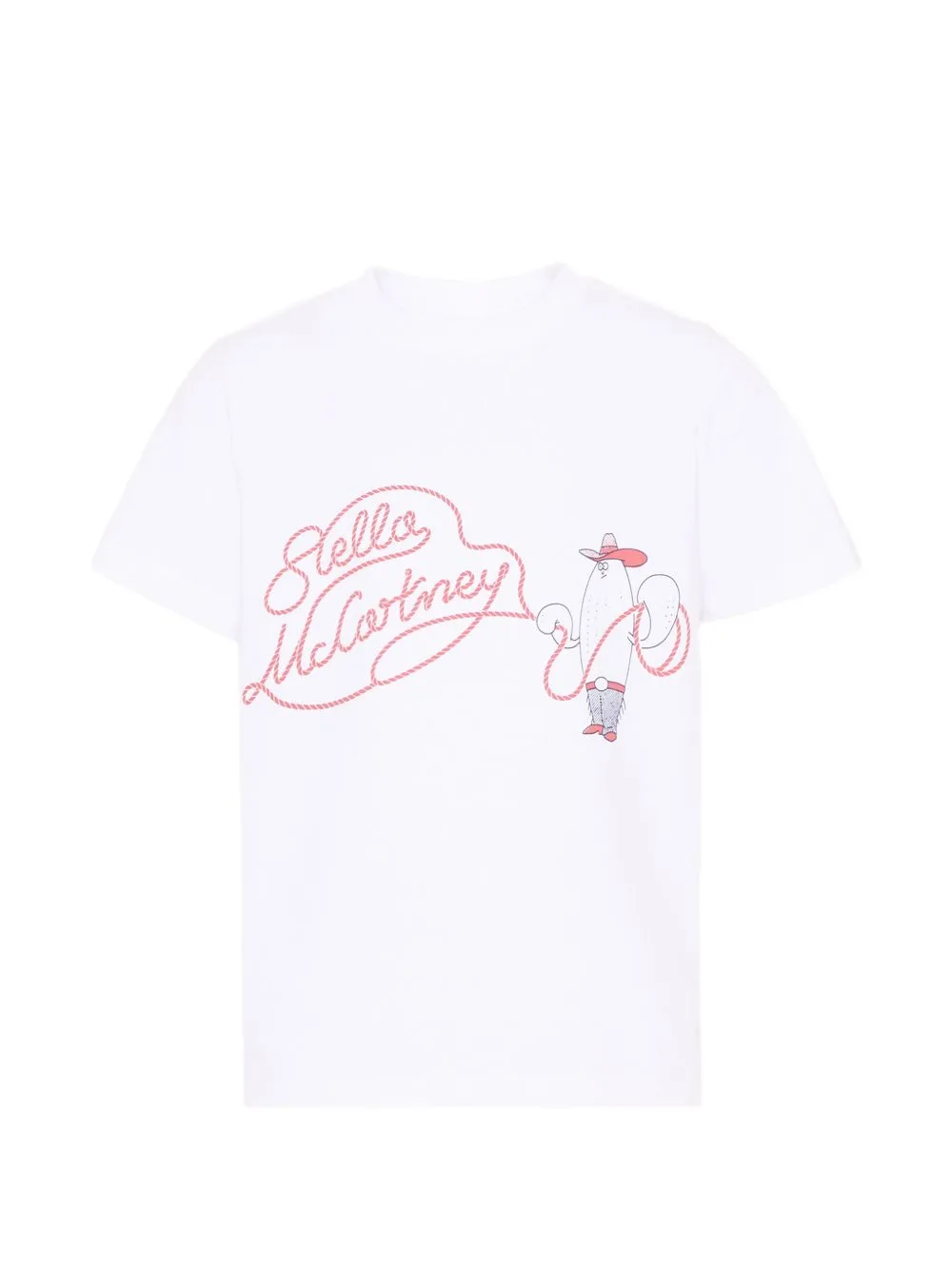 Logo-Print Short-Sleeve T-Shirt by Stella McCartney Kids