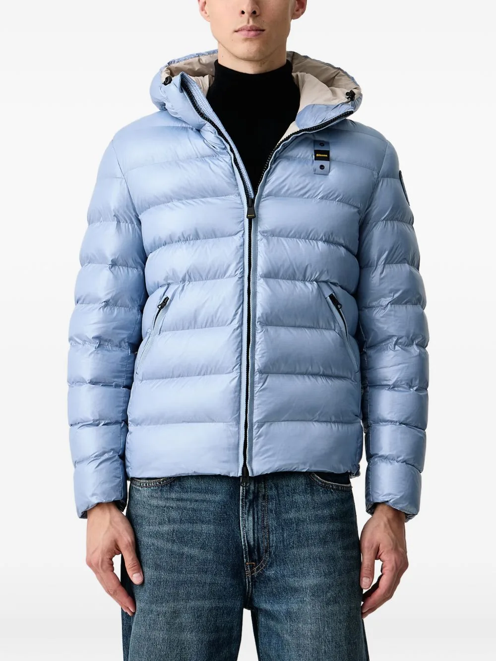 Adams Quilted Hooded Jacket by Blauer
