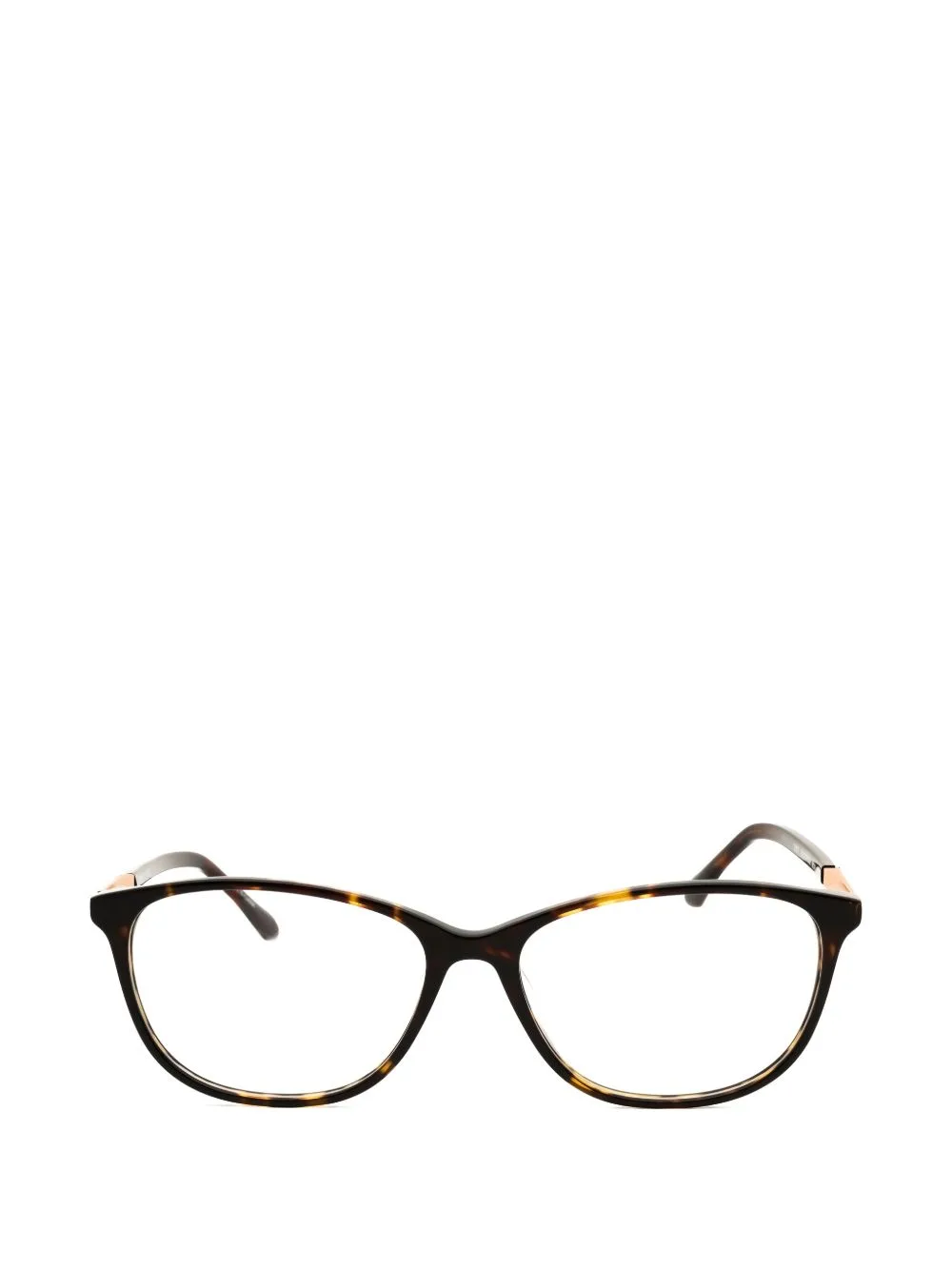 Tortoiseshell-Effect Oval-Frame Glasses by Draper James