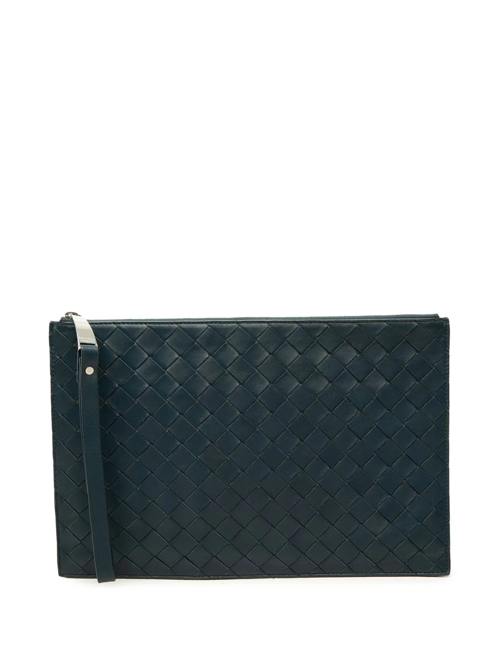 2012-2026 Nappa Intrecciato Wristlet Clutch Bag by Bottega Veneta Pre-Owned