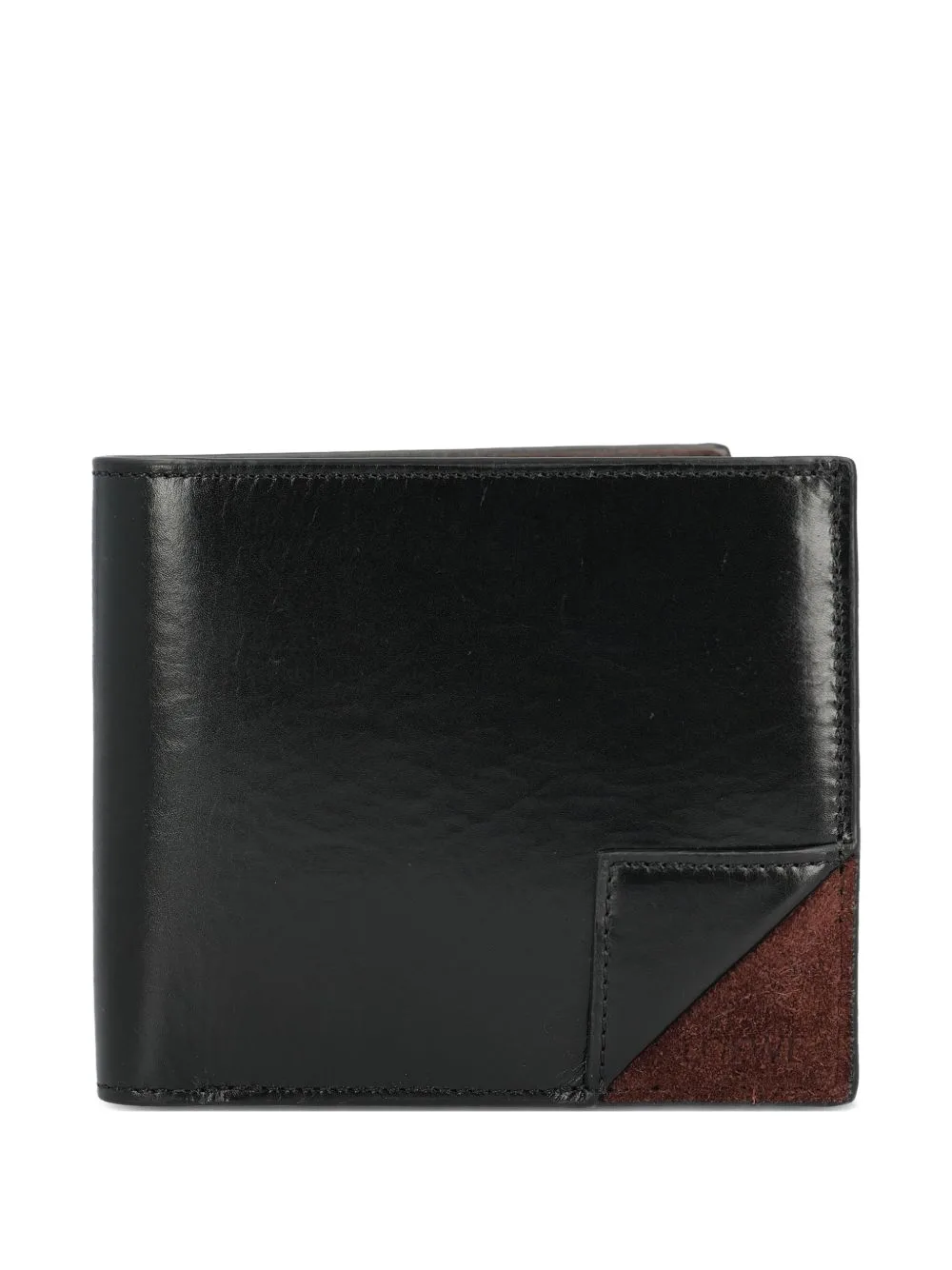 Switch Bifold Wallet in Supple Grained Calfskin and Suede by LOEWE