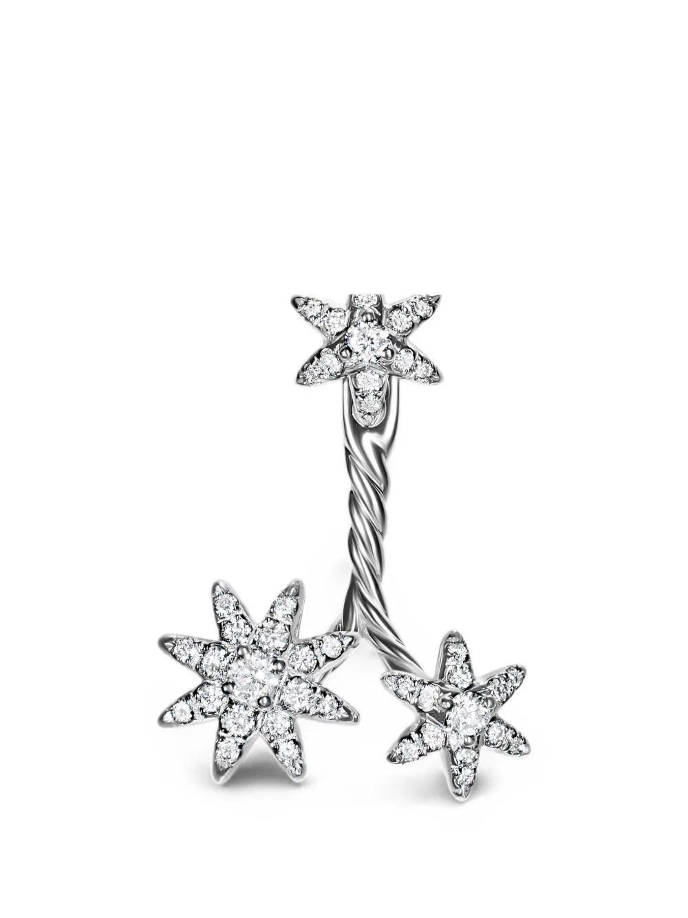 Starburst Diamond Earrings by David Yurman