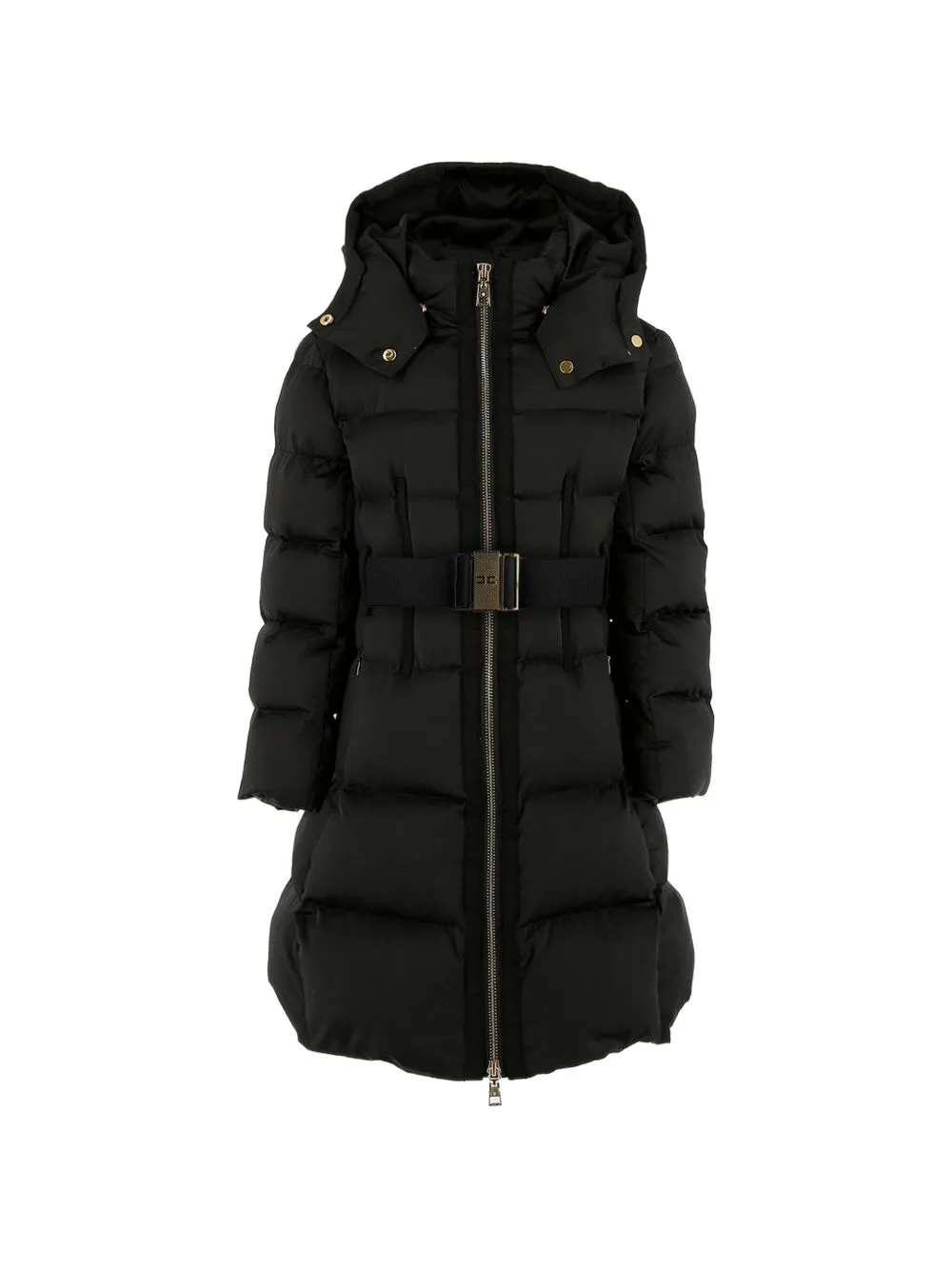 Belted Quilted Jacket by Elisabetta Franchi Kids