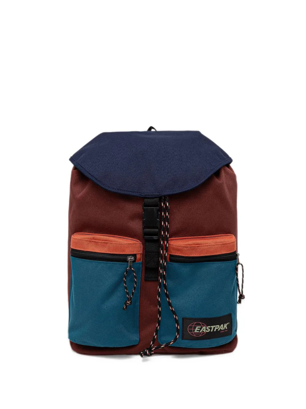 Medium Chapel Hill Park Colour-Block Buckle-Fastening Backpack by Eastpak