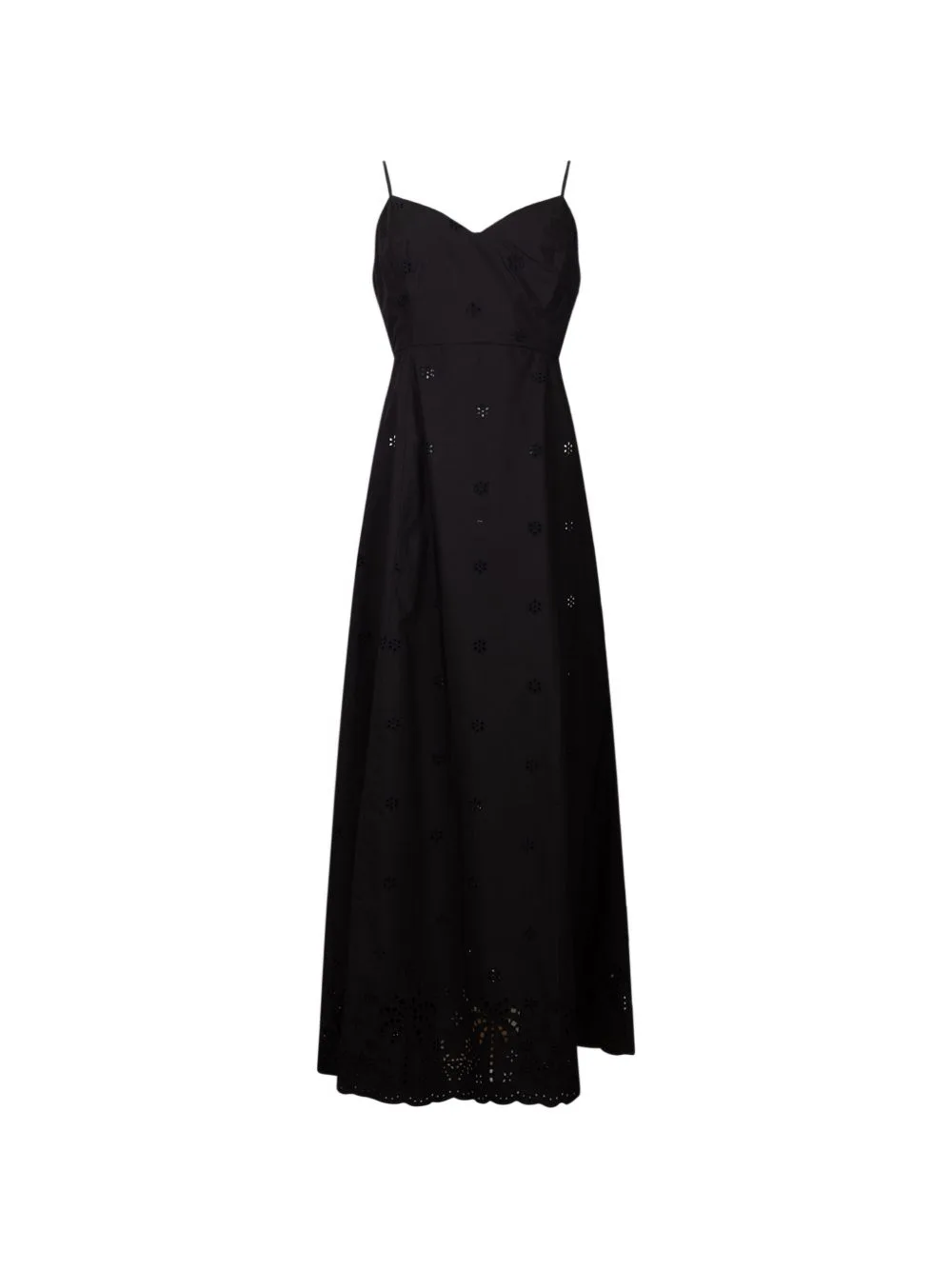 Broderie-Anglaise Smocked-Waist Maxi Dress by MC2 Saint Barth