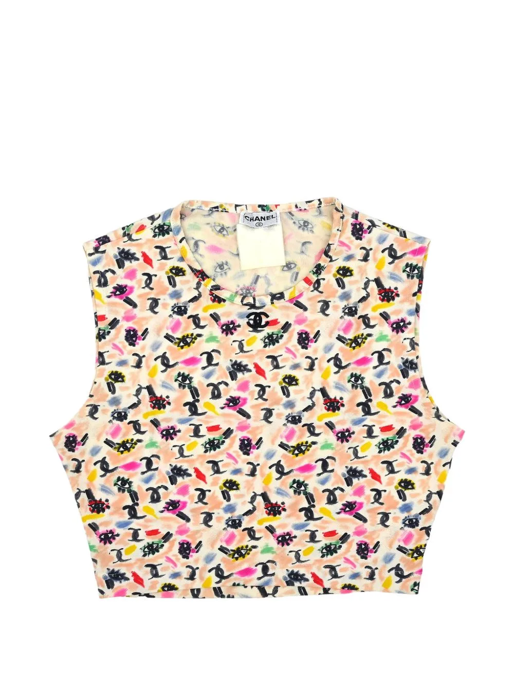 Cropped Tank Top by CHANEL Pre-Owned